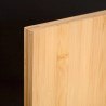 Golden Rectangle Engraved Bamboo Sign
