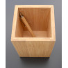 Bamboo desk organizer