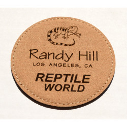 cork coaster with engraving