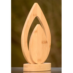 flame bamboo trophy