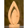 flame bamboo trophy