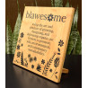 Custom Engraved Bamboo Sign