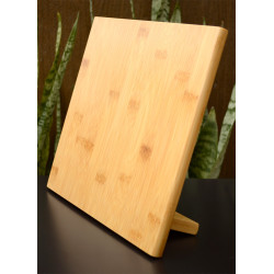 vertical pitch bamboo sign