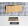 Bamboo Name tag with magnetic back
